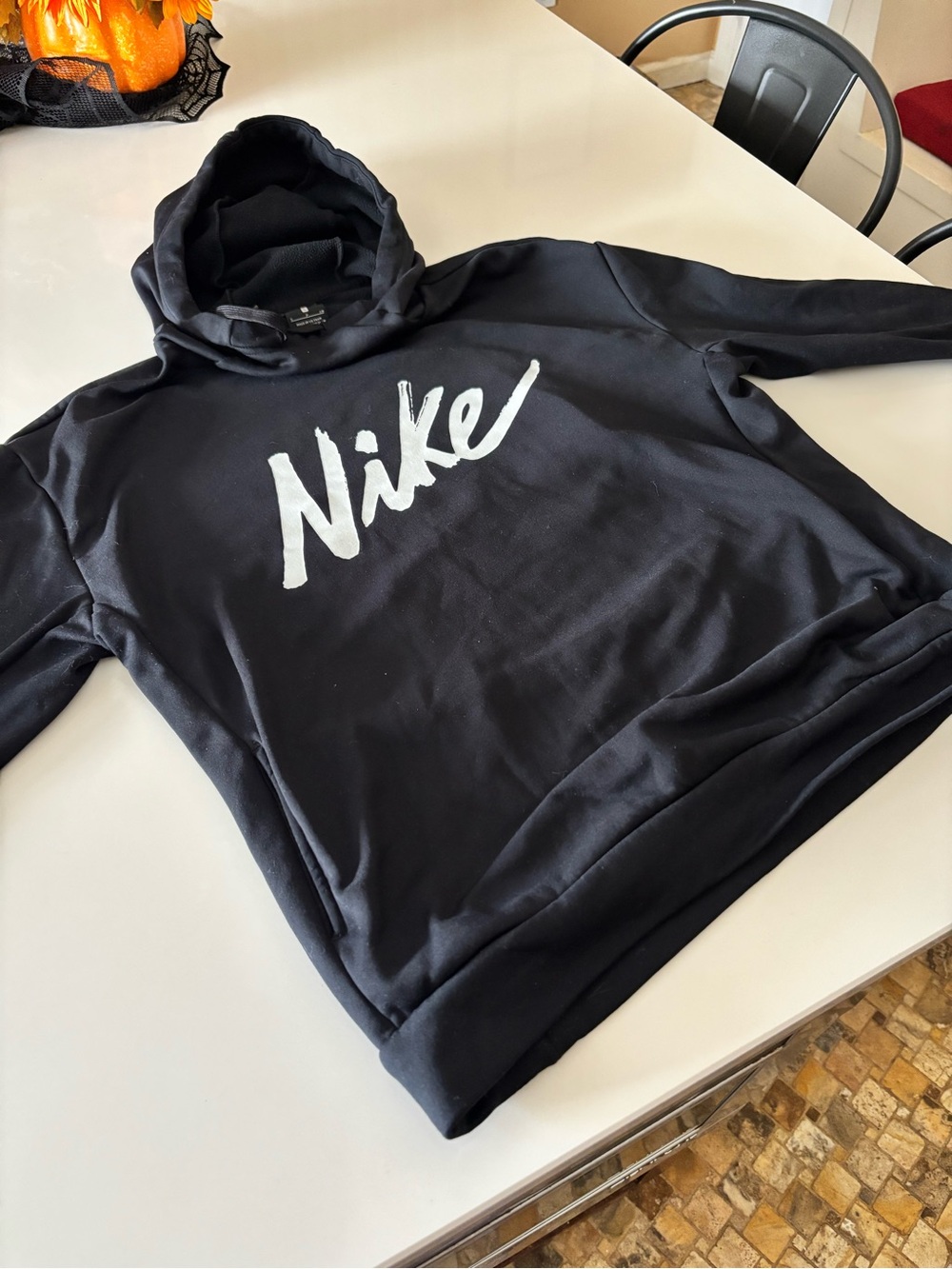 Nike women's black Logo Hoodie Small